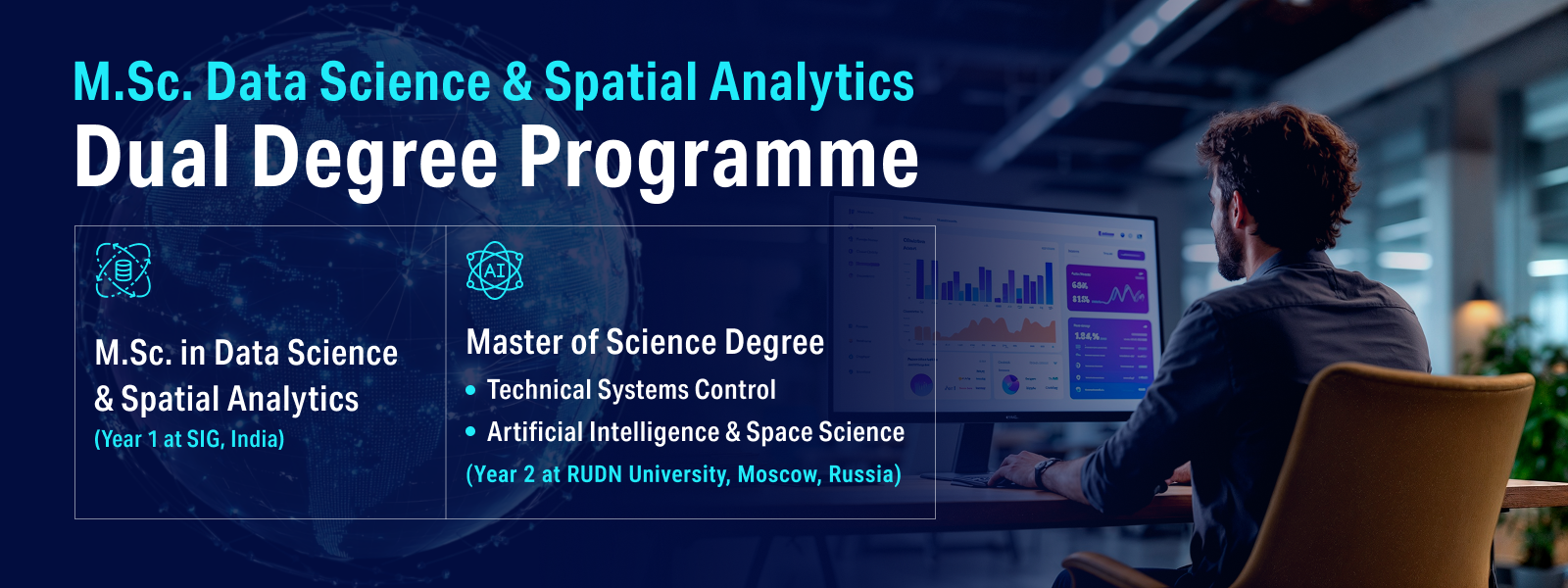Best College for Geoinformatics & MSc Data Science in India - SIG